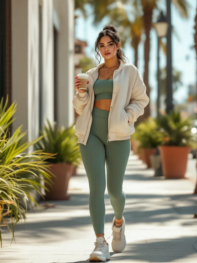 Lookbook card: athleisure