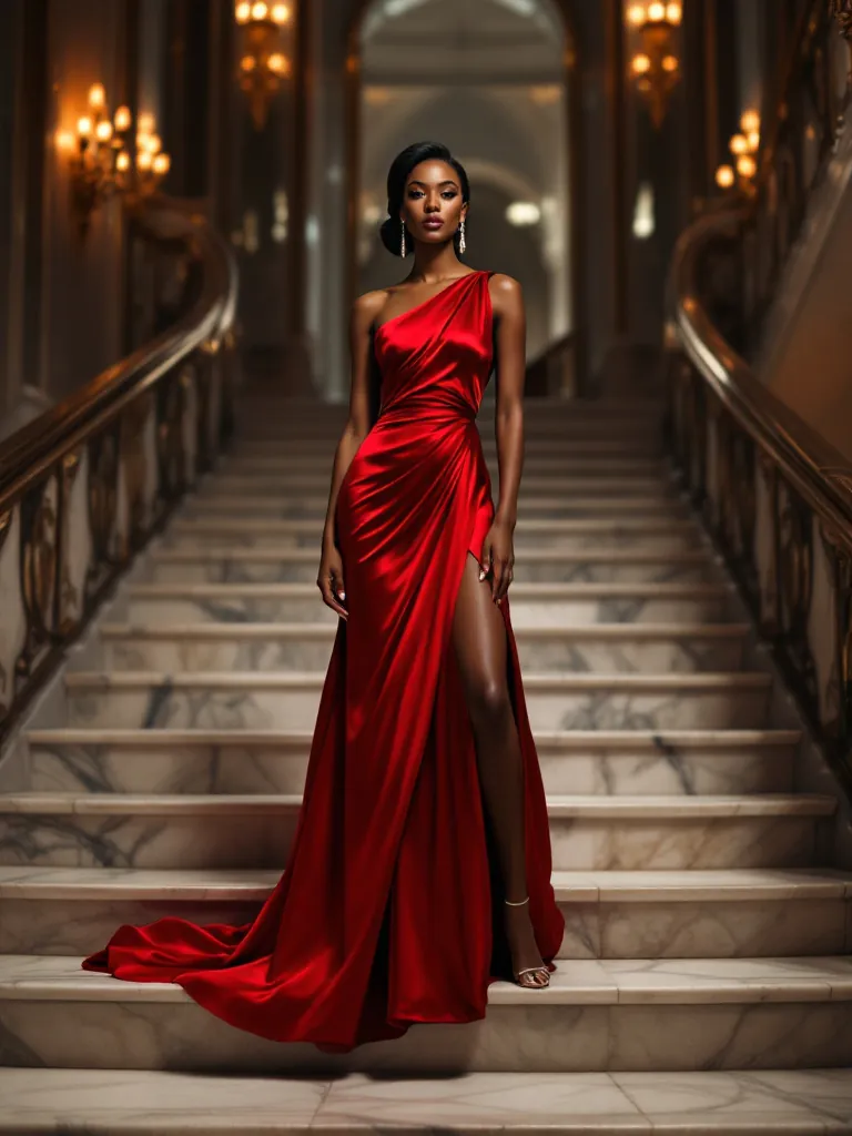 Lookbook card: gala gown