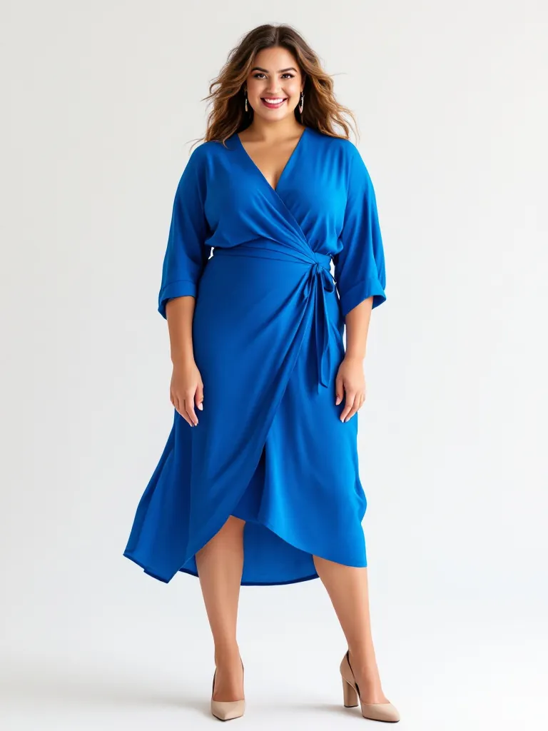 Lookbook card: plus wrap
