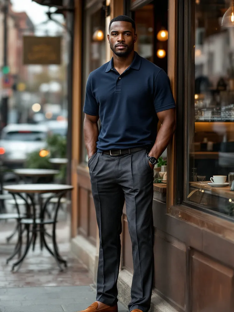 Lookbook card: smart casual him